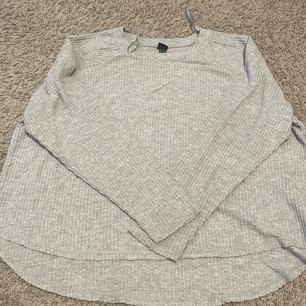 Gray long sleeve